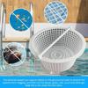 Pool Filter Basket Yard Swim Deribs Strainer Skimmer Replacement Basket With Handle Improves Skimming Cleaning Efficiency For