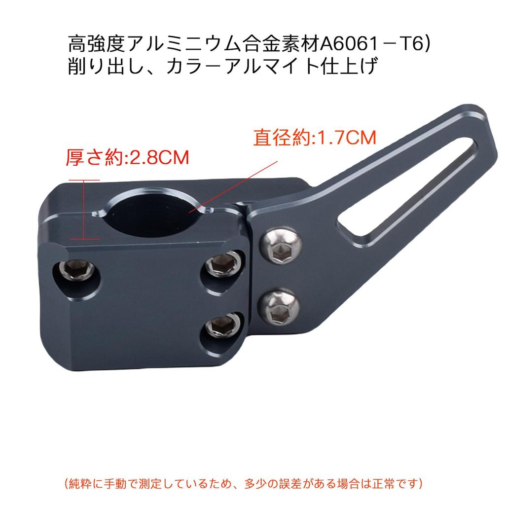 HRuizq Side Stand Assist Tool for Kawasaki Ninja 400, Ninja 500, Z400, and Z500, CNC Aluminum (Gray)