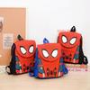 Cartoon Spider Man Pattern Kids Backpack With Breathable Oxford Fabric For Elementary School Students