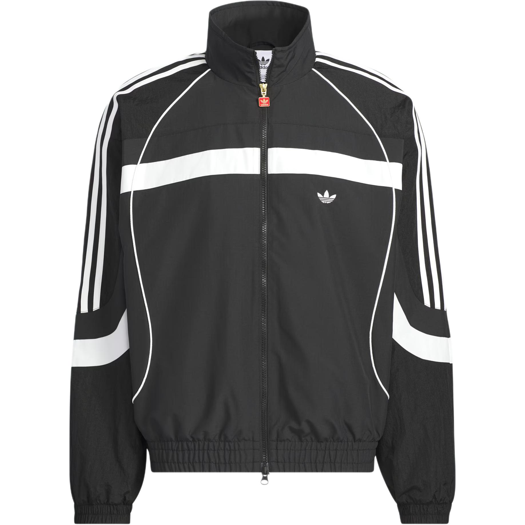 

Adidas Originals Retro Year Of The Snake Limited RS M Pad Vintage Zip Collar Comfortable Jacket Men Jacket Black JN3796 S