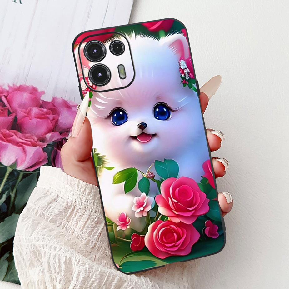 For Motorola Moto Edge 20 Lite Case XT2139-1 Cute Painted Cover Soft TPU Phone Case For Motorola Edge 20 Pro Edge20 Fusion Shell