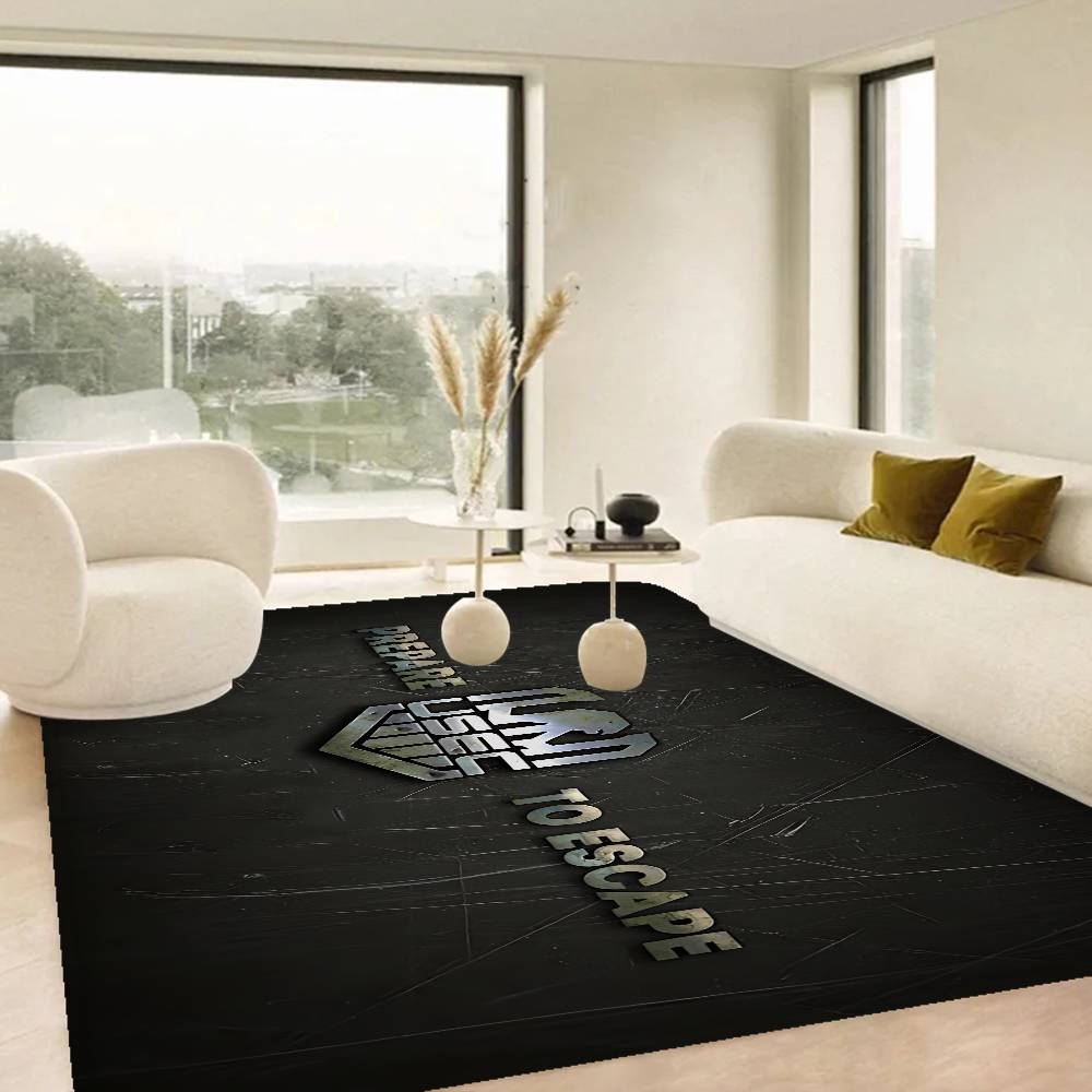 Game E-Escape From T-Tarkov Floor Mat Non-Slip Laundry Room Mat Laundry Decor Balcony Child Living Room Bedside Mats