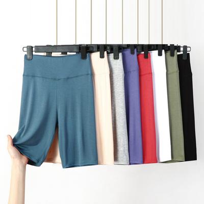 Leggings modali estivi da XL a 8XL al polpaccio Lunghezza Vita alta Pantaloni corti da notte elasticizzati di grandi dimensioni casual dimagranti