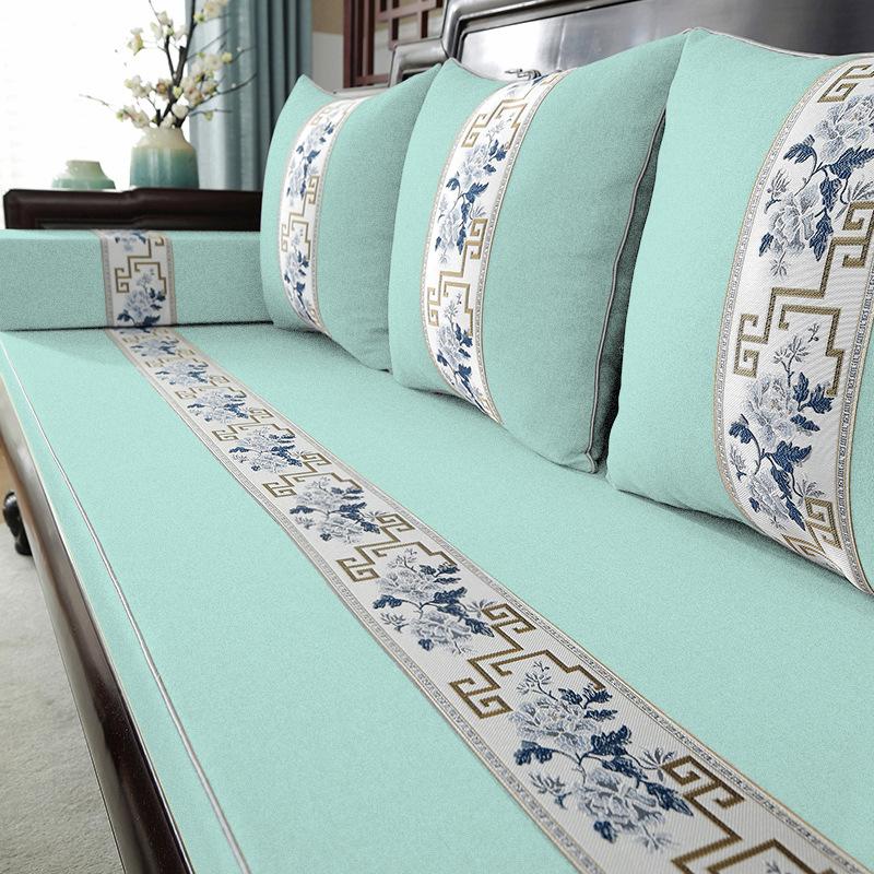 Sofakissen aus Palisanderholz, neue Möbel aus Massivholz im chinesischen Stil, rutschfest, verdicktes Sitzkissen aus hochdichtem Schwamm