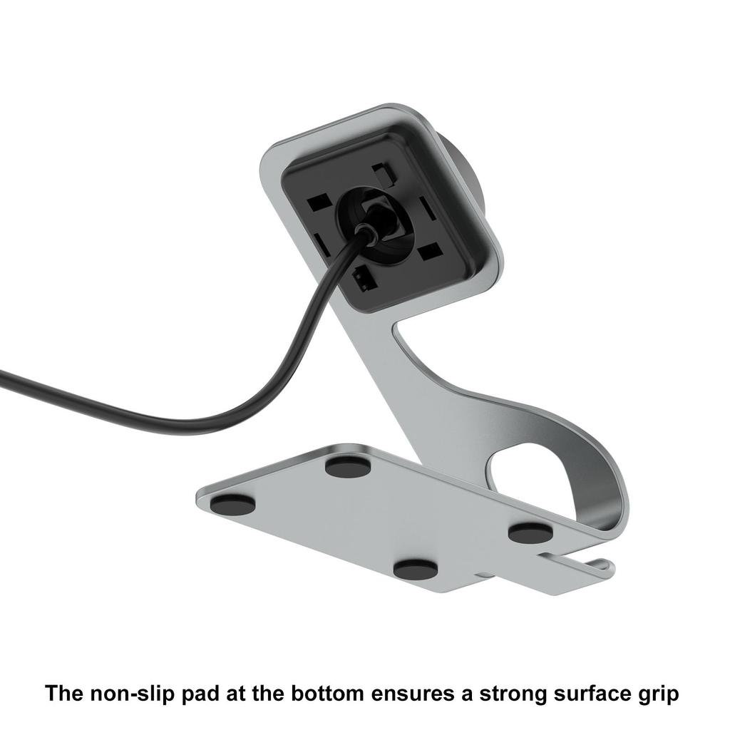 Metall-Ladestation für Huawei GT2 Pro Watch 3 Pro Grauer Lade-Ständer Basis