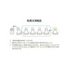 BETTA Baby Bottle Replacement Nipple [Brain Wide Mouth] Cross Cut/Newborn ~ (Set of 2) Made of Silicone Develops chewing power Feels similar to mom's