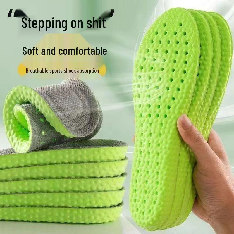

5 пар Эксклюзив для новичков: Утолщенные спортивные стельки, устойчивые к запаху - Дезодорирующие, Дышащие, Впитывающие пот с бесплатной доставкой Step-on-Shit Insole-Size 37-38-5 pairs
