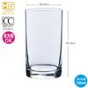 Toyo Sasaki Glass Tumbler Glass New Doria Tumbler 180ml Set of 6 Made In Japan Dishwasher Safe Glass Cup Glassware Commercial Glass 07106HS