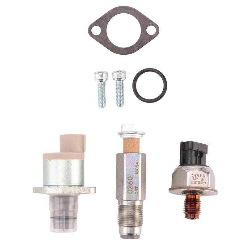 ABNE-For FORD TRANSIT MK7 2.2 2.4 3.2 TDCi HDi FUEL PUMP VALVE HIGH PRESSURE SENSOR 294009-0260 + 6C1Q-9H321-AB + 55PP05-01