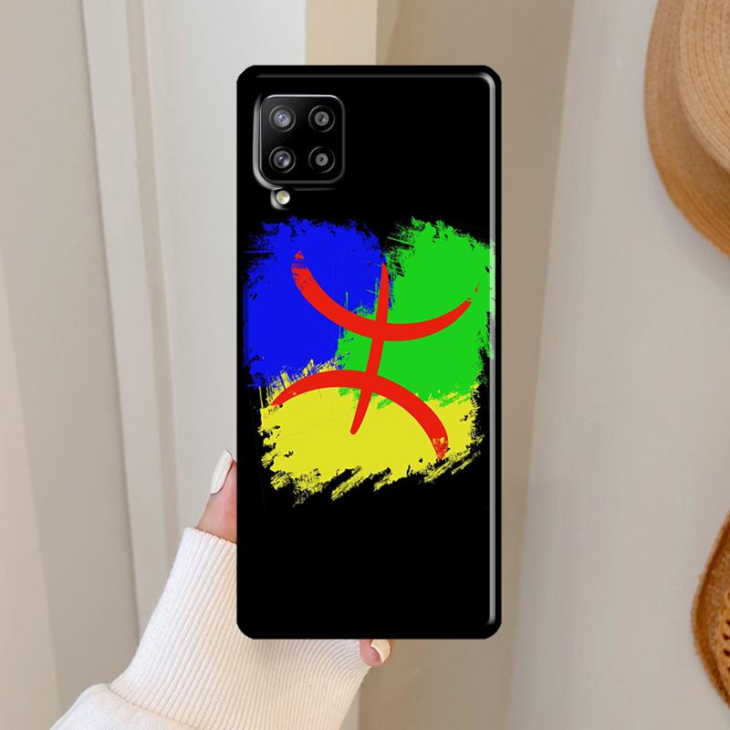 Amazigh Berber Flag Case For Samsung Galaxy A05 A06 A16 A26 A36 A56 A53 A32 A52 A33 A13 A55 A35 A15 A14 A34 A54