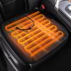 Heated Seat Covers For Cars 12V Electric USB Rechargeable Breathable Auto Supplies Heated Seat Pad For Winter Vehicle SUV Trucks