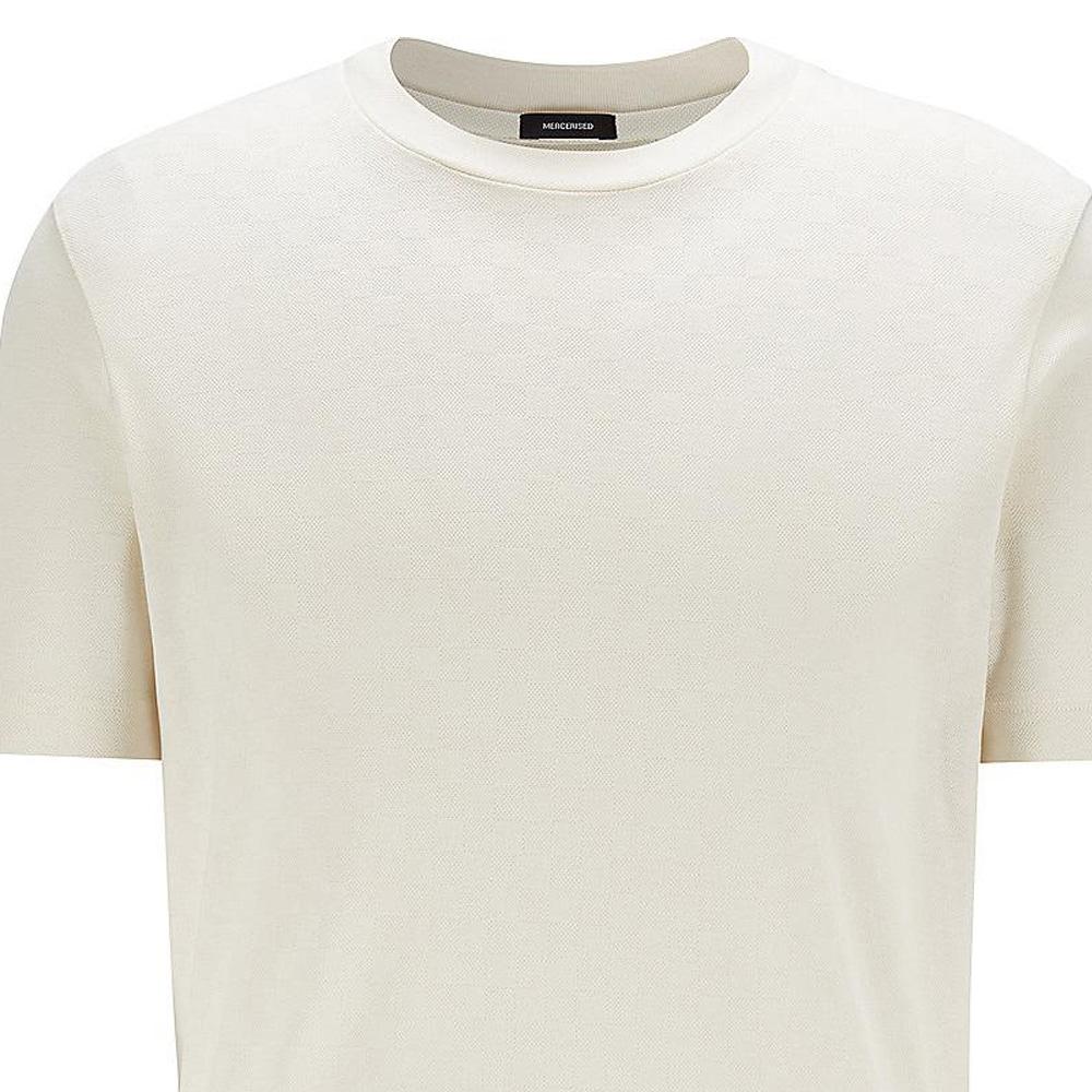 Hugo Boss T Shirt Men's White Sand 50451121-118