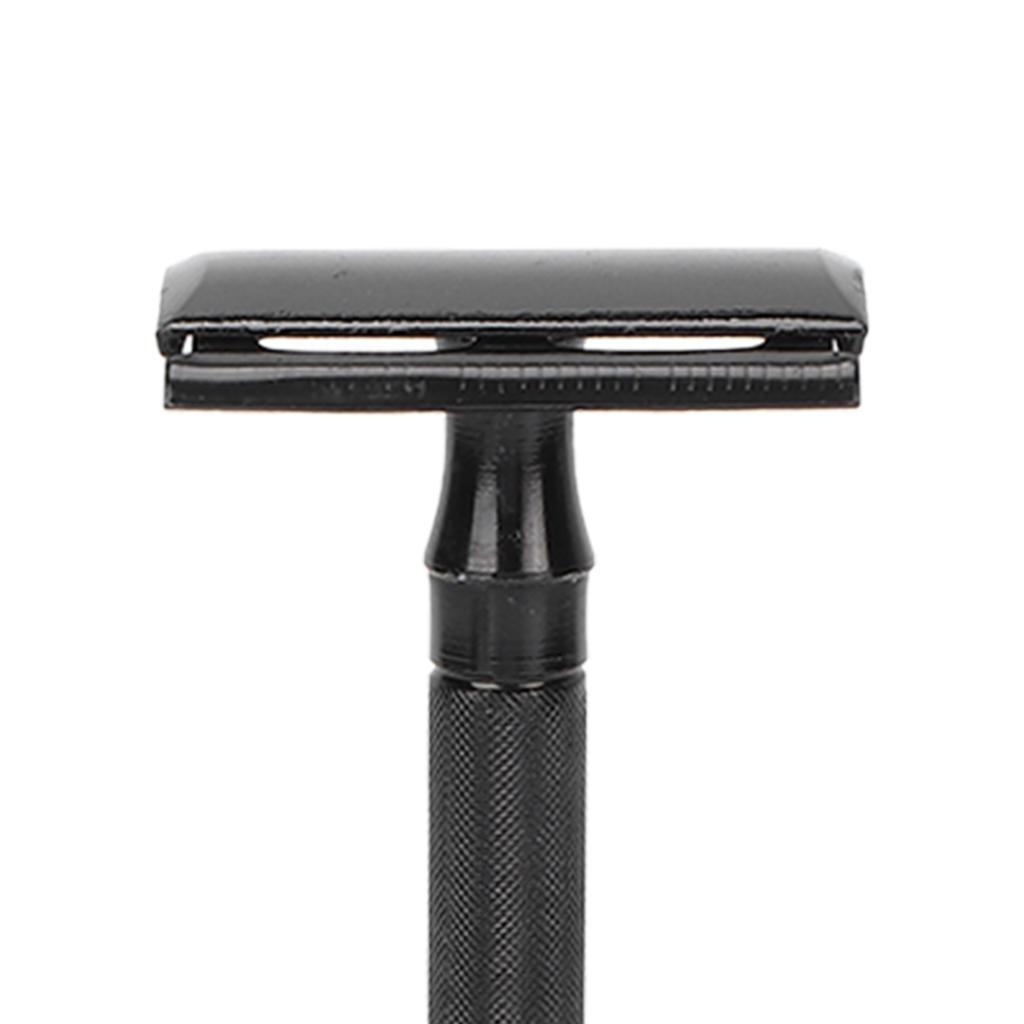 Long Handle Double Edge Safety Razor Metal Manual Safety Shaving Razor Men Shaver Without Blade