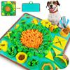 Slow Feeder Snuffle Mat Dogs - Interactive Scent Training Toy Small To Medium Breeds Fleece Fabric