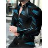 Gradient Men's Clothing Soft and Comfortable Men's Shirt Summer Hawaiian Shirt High Quality Men's Clothing Fashion Button Design