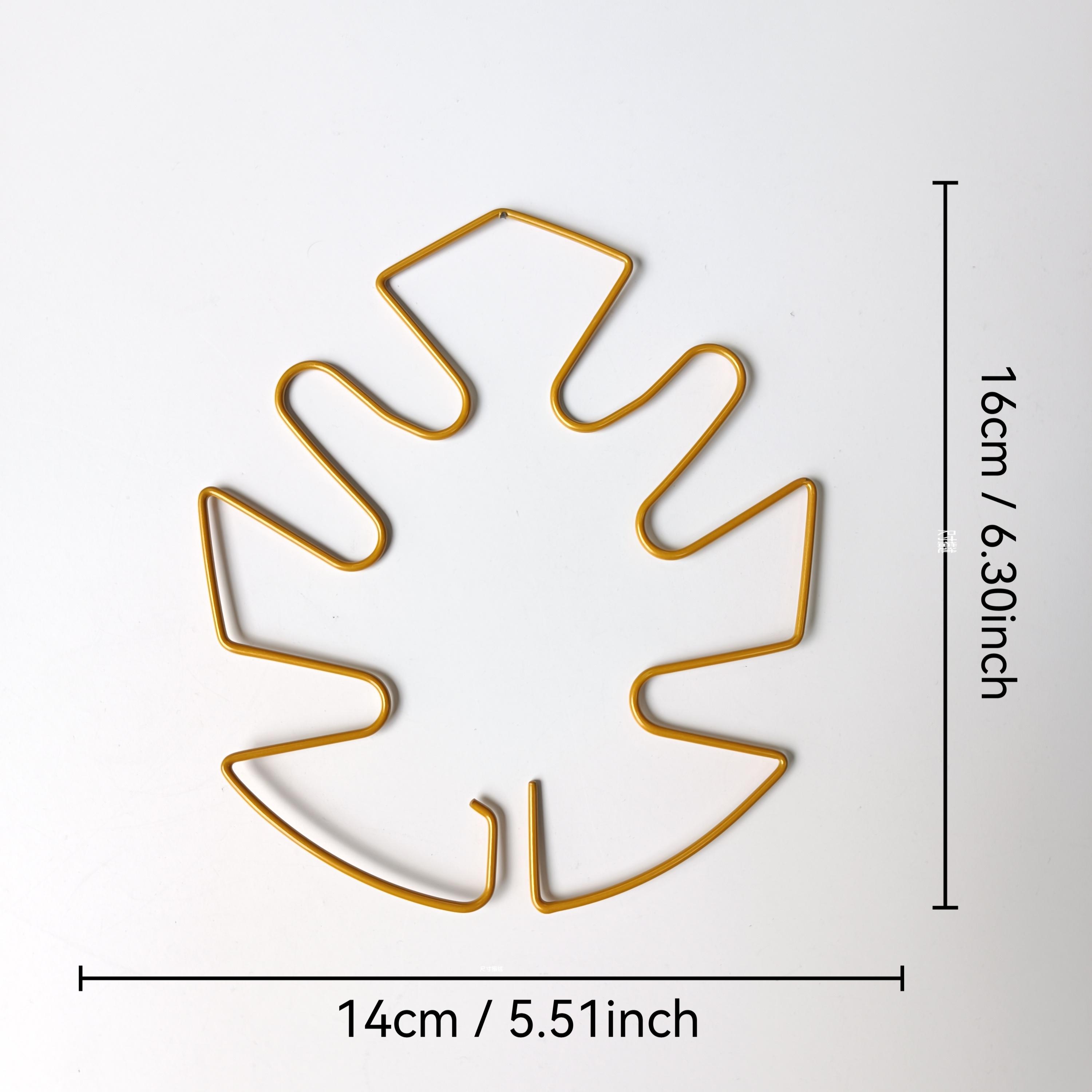 

1pc Metal Monstera Stabilizer Support System Durable Climbing Plant Trainer with Bamboo Grip Kit Garden Gadgets and Accessories 1pc золотой