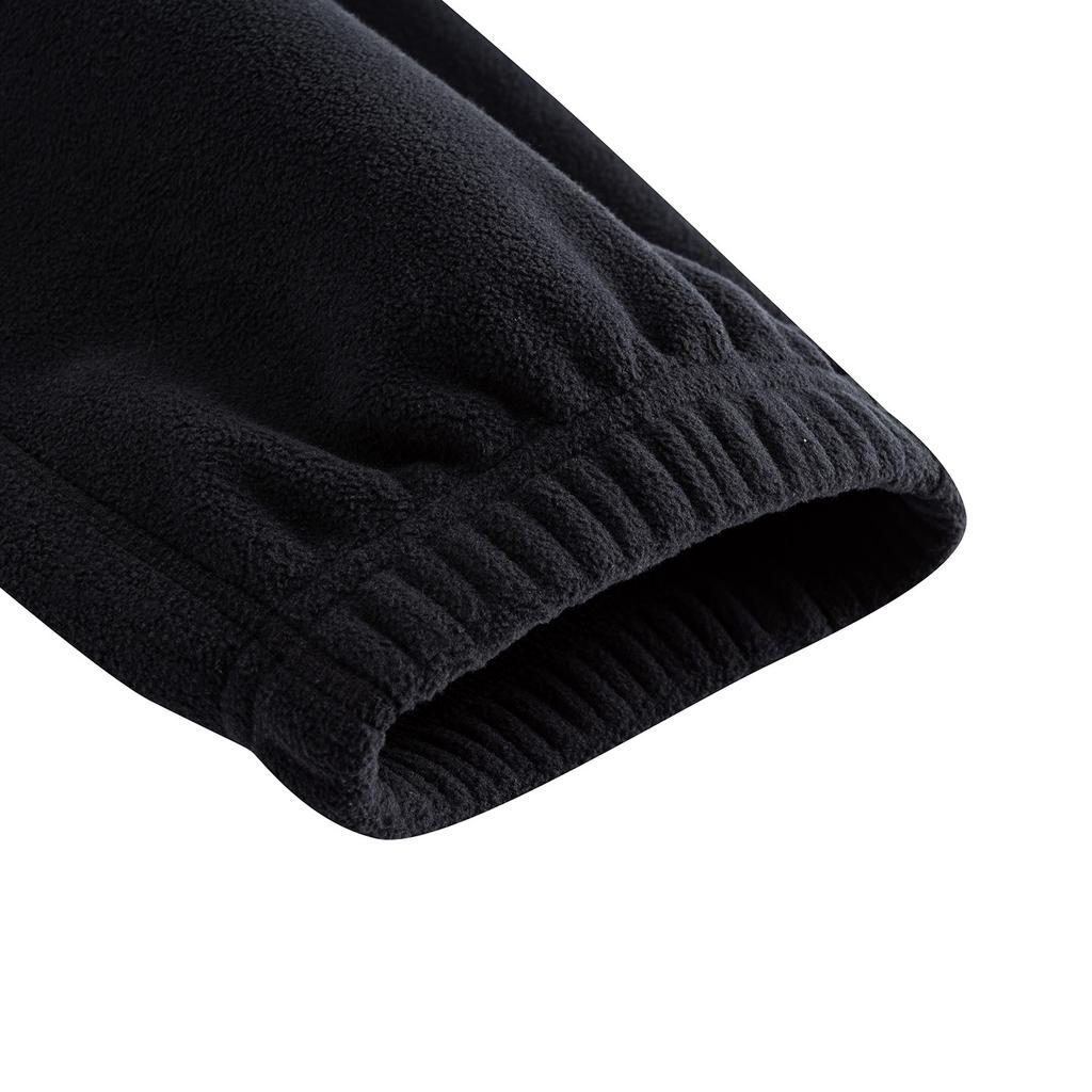 Anta Outdoors Series Fleece Long Pants Men Pants Basic-Black 952546301-4