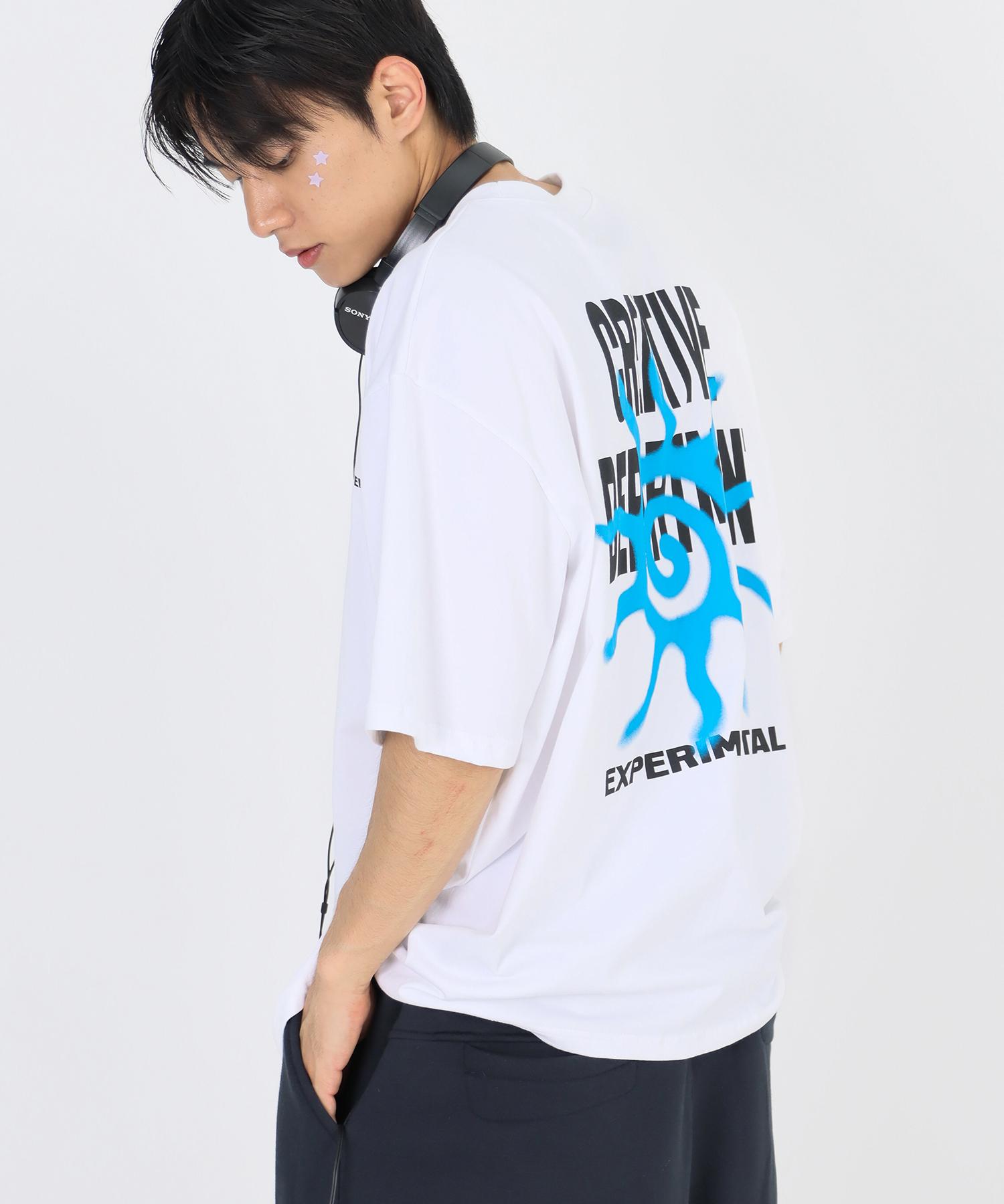 Row Lab Sun Logo Short Sleeve T-Shirt - White M