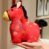 Fabric Zodiac-Horse Plush To Ideal Zodiac-Horse Present For Lunars New Year Charming Home & Office Display