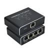 RJ45 Gigabit Network Splitter: 1-to-4 Ethernet Port Switch for Simultaneous Internet Access