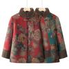 Women's Winter Jacket: Chinese Style Fashion Cotton Coat for Middle-aged & Elderly - Plus Velvet Warmth