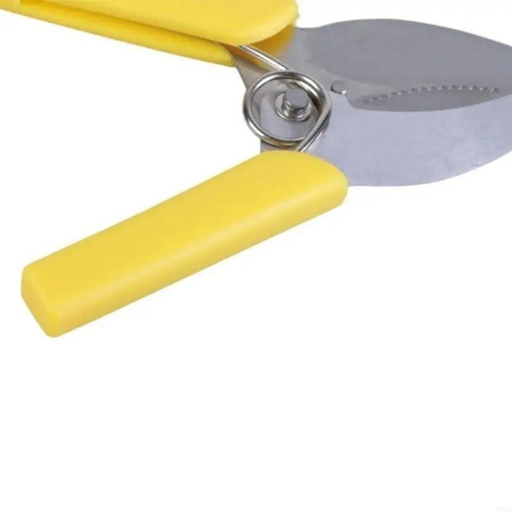 Comfortable Grip Garden Ring Shear Serrated Edge Tree Branches Ring Barking Cutter  Potted