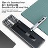 with 48 Magnetic Bits Cordless Screwdriver 50-in-1 Electric Tool Kit Electric Screwdriver Set