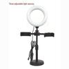 LED Clip Ring Light with USB, Detachable Bracket, and Desk Lamp Conversion