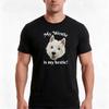 My Westie Is My Bestie Funny Terrier Tshirt Summer Casual Cotton Tee Oversized Streetwear Tops Vintage Graphic Print