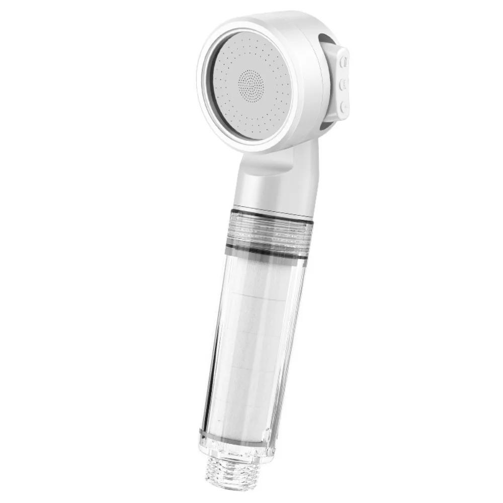 Durable Portable Travel Showerhead 3 Modes Clean Mini Head Detachable Filter Shower Head Shower Head Universal