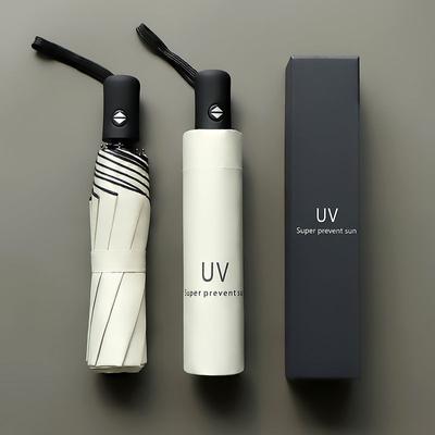 Automatic Umbrella Men's and Women's Umbrella Sunny and Rainy Sun Umbrella