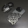 Minimalist Art Totem Pattern Phone Case For iPhone 17 Pro Max  16E 15 14 13 12 11XR XS MAX 7 8 PLUS MINI INS Luxury Matte Cover