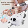 35000RPM Electric Nail Drill Machine Cutter Set Nail Gel Polish Nail Tools Salon Equipment Strong Polishing Tool Nail File Kit