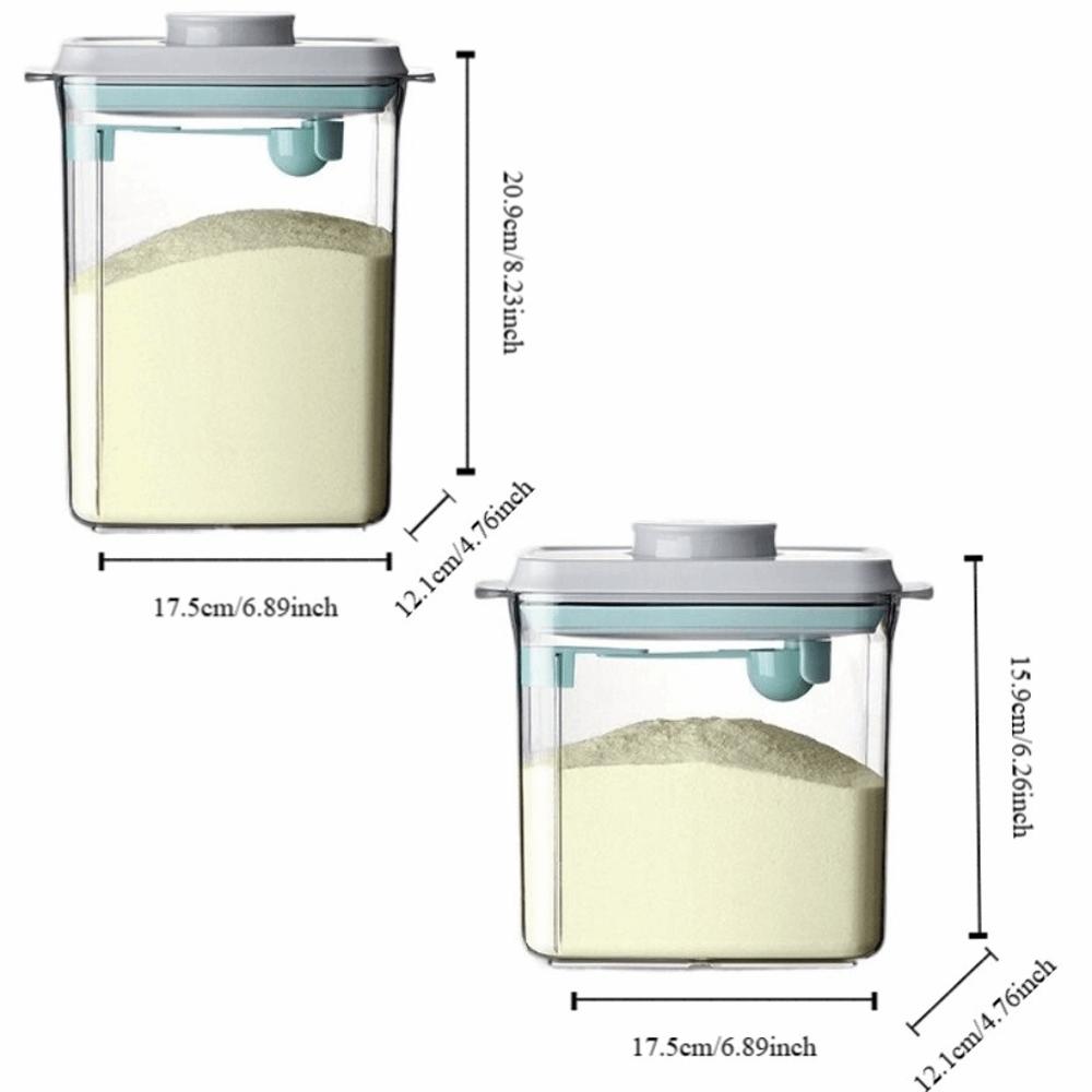 Moisture-proof Food Storage Container Pop Top Milk Powder Container Formula Dispenser  Daily Use