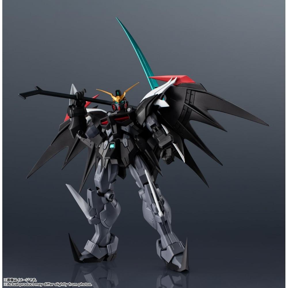 GUNDAM UNIVERSE Mobile Suit Gundam W Endless Waltz XXXG-01D2 Gundam Deathcythe Hölle (EW-Version) GUNDAM TODESSENSE HÖLLE (EW) Ca.. 150 mm PVC- und ABS-Teile