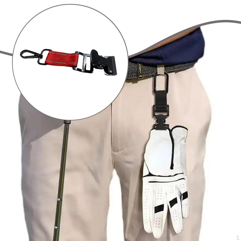 Feuerwehrhandschuh-Clip Golf zur Ausrüstungsbefestigung Schwerlast-Nylongurt