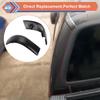 Upgraded Roof Molding, 2 Pcs Left & Right Roof Side Trim Molding Compatible With Ford Vehicle 1999-2007 F250 350 450 550 Super Duty (Regular Cab &