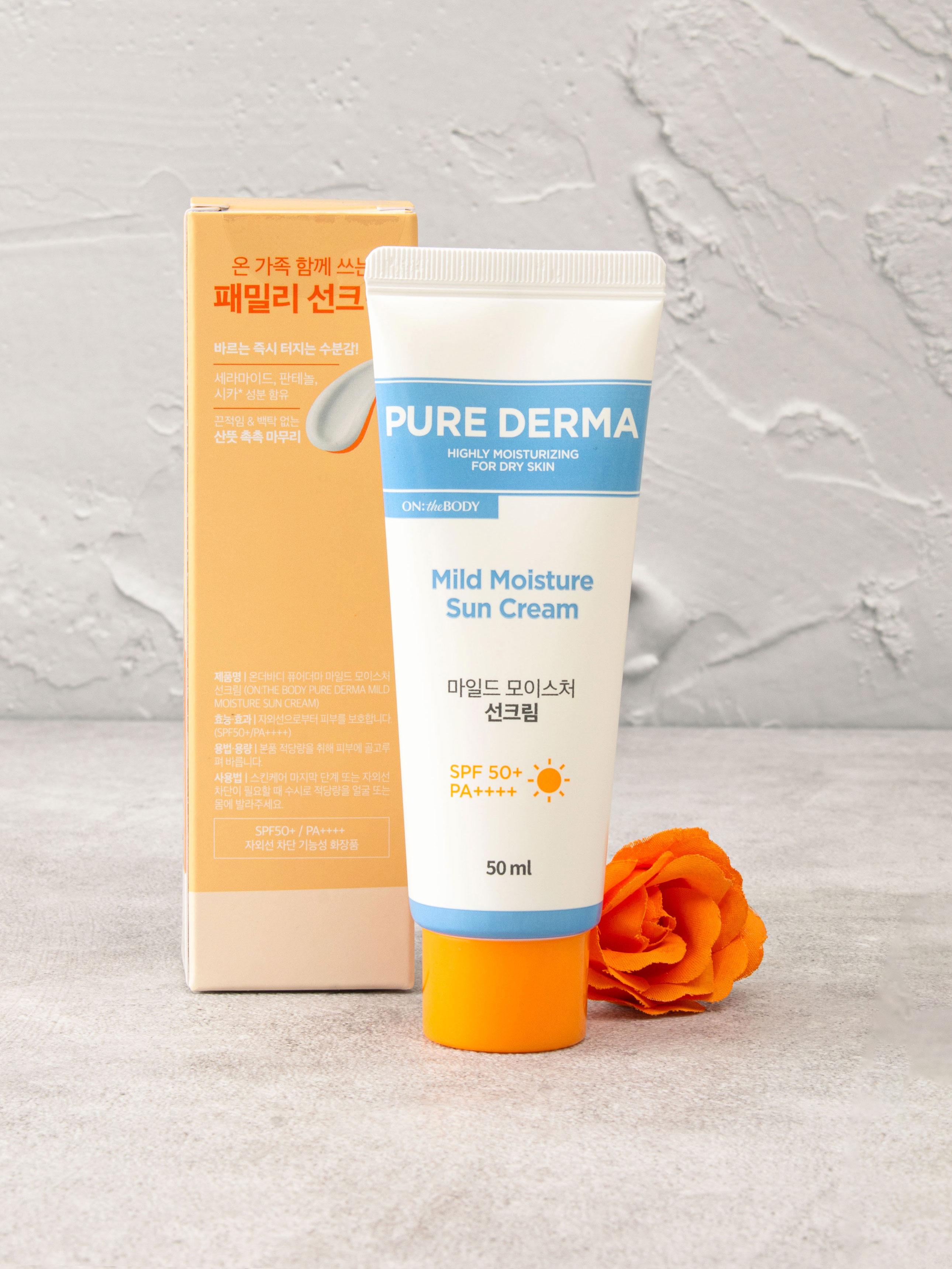 

On The Body Purederm Mild Moisture Sun Cream 50ml 1ea