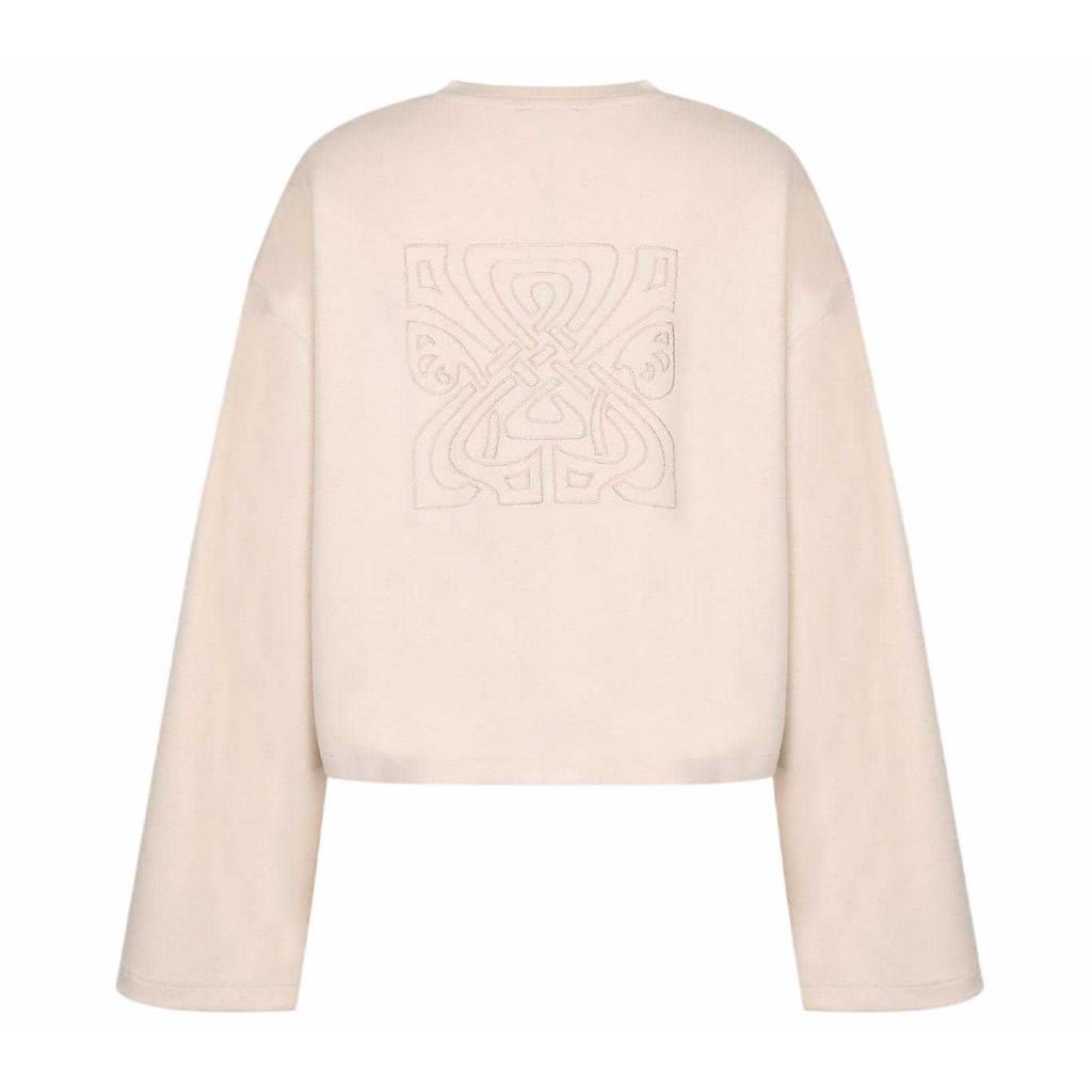 Biba Womens/Ladies Embroidered Logo Crop Sweatshirt