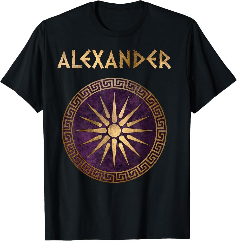 Alexander the Great Ancient Macedon Shield Symbol T-Shirt Unisex T-Shirt S
