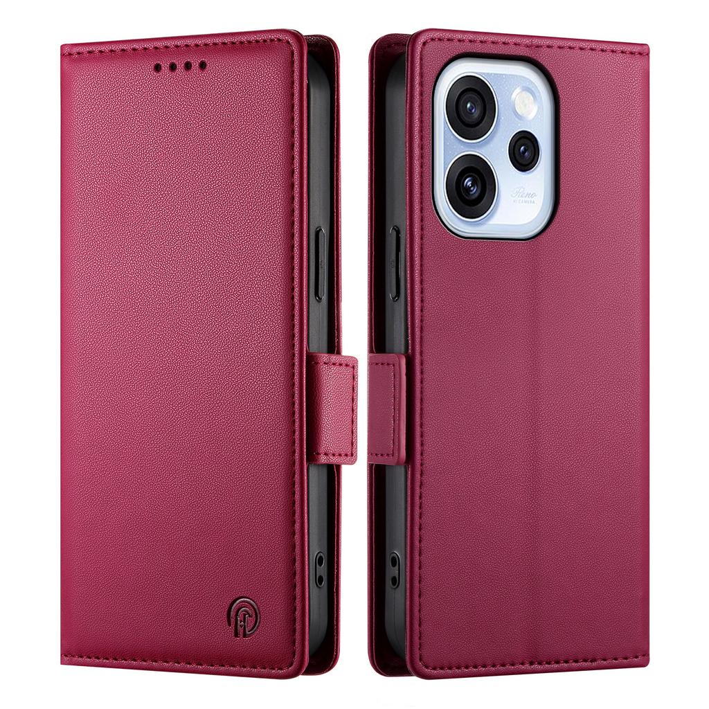For Oppo Reno15 F 5G Stand Case PU Leather Wallet Phone Cover
