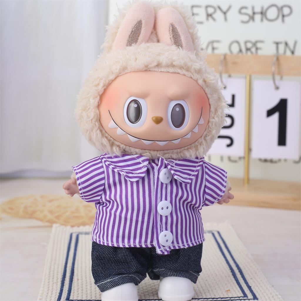 Labubu Baby Clothing Is Compatible with First, Second, and Third Generation 17cm Labubu Dolls