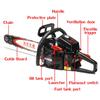 20 Inch 5000W Professional Gasoline Chainsaw Bar Gas Powered Chainsaw 62cc Engine Cycle Chain Saw for Woodworking
