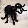 25/35/50cm Simulate Spider & Ray Plush Toy Cute Spider Doll Stuffed Soft Animal Pillow Leopard Ray Halloween Decor Party