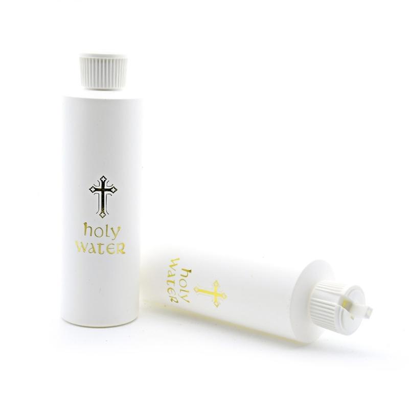 2/5pcs Holy Water Bottle for Home Church Christian Baptism Religious Container