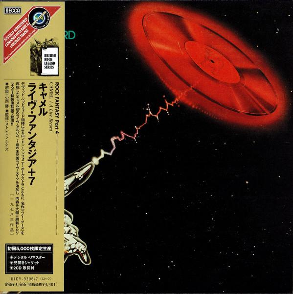 CD CAMEL - A Live Record (Paper Sleeve) UICY9206 DECCA 2002 Japan ObiRock Used