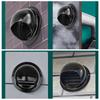 Rainproof Windproof Exhaust Wind Deflector Stainless Steel Outdoor Flue Rain Cover  Outdoor