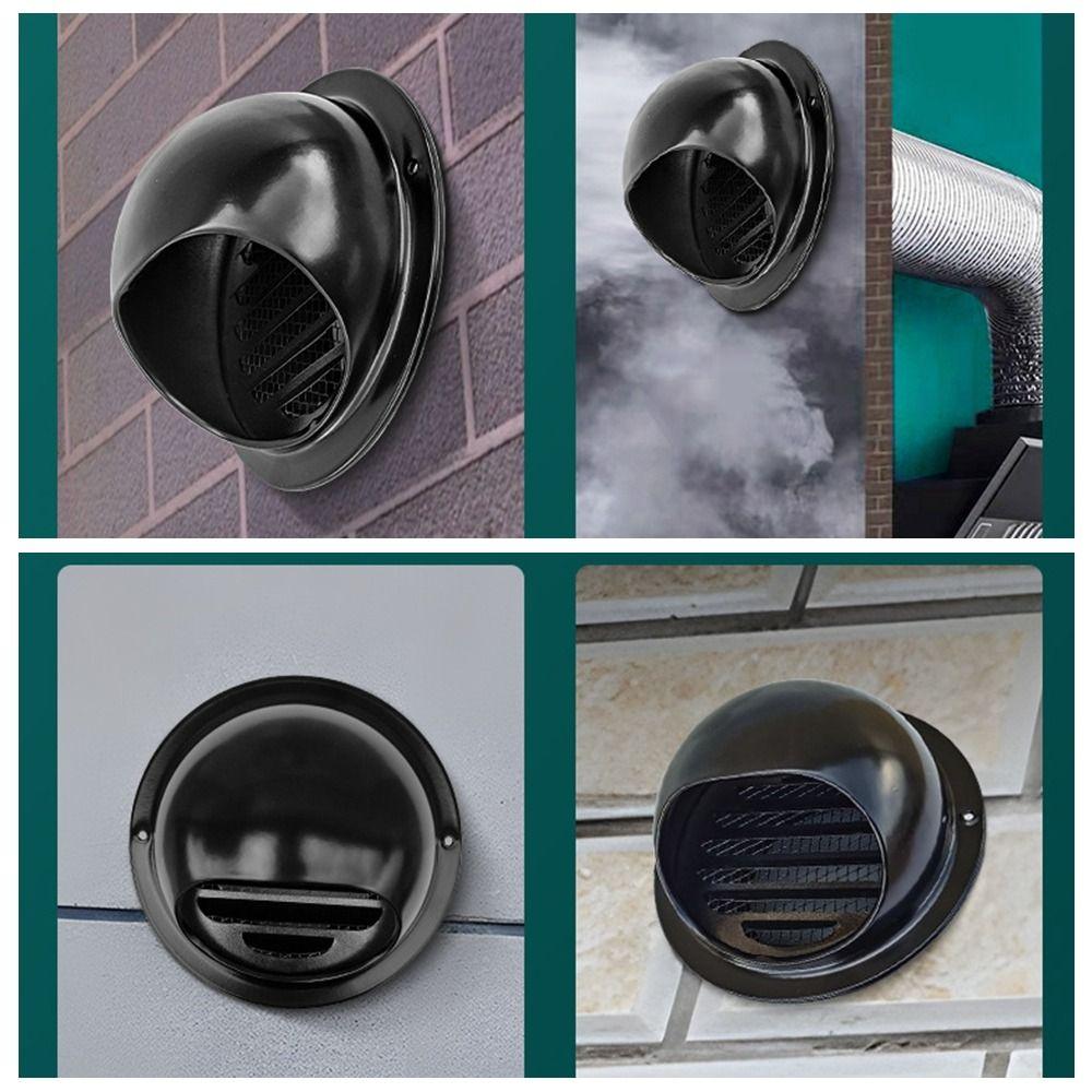 Rainproof Windproof Exhaust Wind Deflector Stainless Steel Outdoor Flue Rain Cover Outdoor