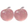 Smooth Texture Crystal Apple Stress Ball, Ultra-Thin Soft Skin Sensory Toy, Offi Relaxation Anxiety Relief Gift