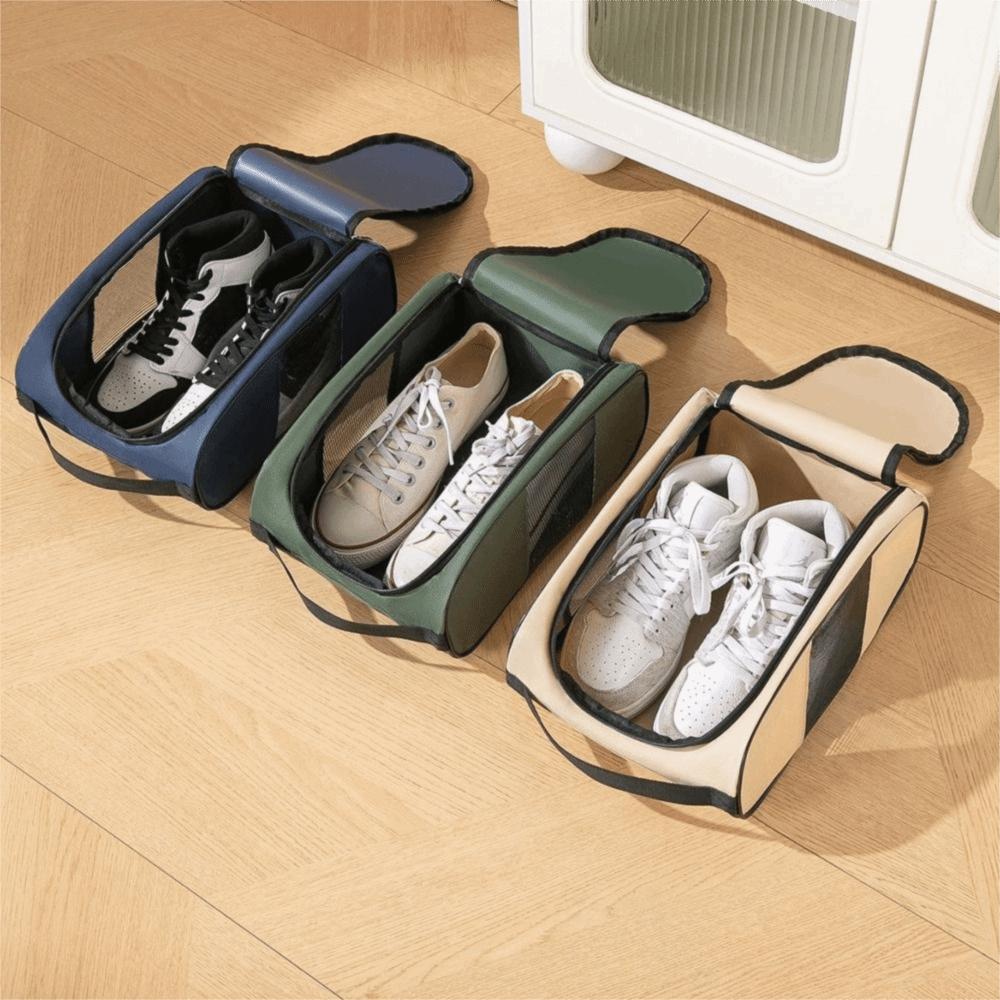 Breathable Portable Sneakers Case Oxford Cloth Shoe Packing Pouch Sports Shoes Carrier  Tennis Shoe
